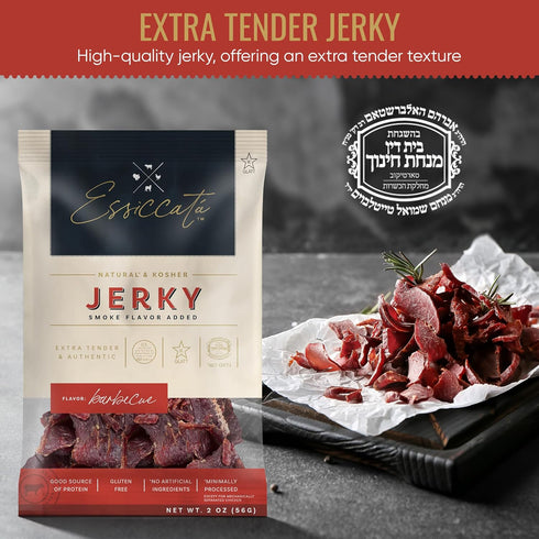 Premium Aufschnitt Products 12 Pack, Aufschnitt Essicata Jerky - Extra Tender, Low Sodium - Made in USA - Certified