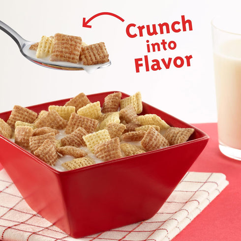 12 oz Cinnamon Chex Cereal, Gluten Free Breakfast Cereal, Made with Whole Grain