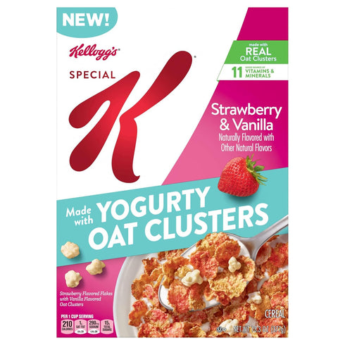 Kellogg's Special K Strawberry & Vanilla Cereal 13.3 oz