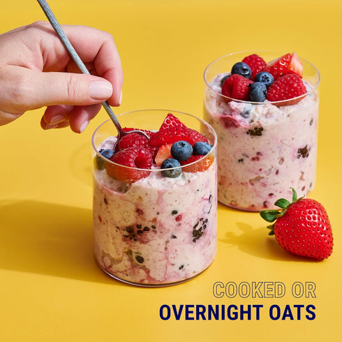 3 lbs 3 5 Coach's Oats Organic Whole Grain Oatmeal | Cracked n Toasted Oats | Quick-Cooking, Steel Cut Texture |