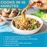 8 oz (Pack 4) Lotus Foods Organic Brown Udon Rice Noodles - Gluten Free Udon Noodles, Organic Brown Rice Noodles, Vegan
