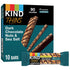 KIND THINS Dark Chocolate Nuts & Sea Salt Bars, Gluten Free, 4g Sugar, 10 Count, 0.74 oz Bars