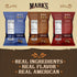 Pack 3-Flavor Pack, 5 oz (Pack 3) MARKS Kettle Cooked Avocado Oil Potato Chips, Variety Gluten Free and Seed Oil Free |