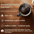 1 (Pack 1) Coffee Bean Direct Godfathers Italian Espresso, Whole Bean Coffee, Handcrafted Blend, Dark Roast, Pound Bag