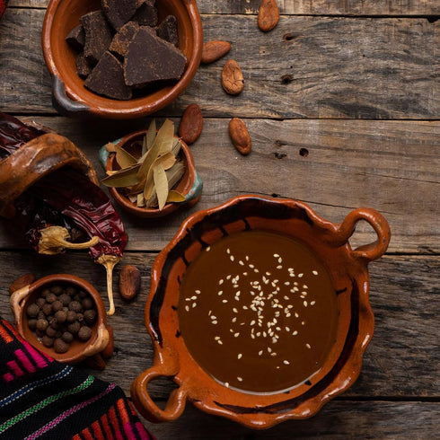 Shawhan Farms Mexican Mole Dry Sauce Mix, Oaxacan Negro Blend, 3.5 Ounce Jar