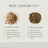 25 (25 Luxmi Estates Organic Valerian Root, Chamomile, & Lavender Teabags cups) for Sleep, Relax, & Calmness | Caffeine