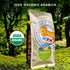 100% 2 lb Whole Bean Coffee - Organic - Low Acid - Light Roast - Single Origin - Arabica - Nicaraguan Coffee Beans