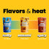 Pack 7 oz (Pack 3) Confusion Snacks Avocado Oil South Asian Spiced Peanuts Flavored Variety - Gluten Free and Seed Oil