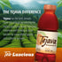 16.9 (12 Pack) Tejava Unsweetened Peach Iced Tea, Ounce PET Bottles, Natural, Non-GMO-Verified, Rainforest