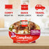 9 oz. (6 Pack) HORMEL COMPLEATS Meatloaf & Gravy With Mashed Potatoes Microwave Tray