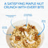 100% 10oz (1-Pack) Greek Goddess Gourmet Harvest Granola with Pecans, Almonds, Coconut & Maple Syrup, Whole Grain Oats