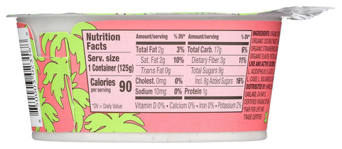 Harmless 4oz Harvest Dairy-Free Cup Yogurt - Strawberry