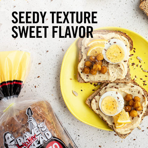 13g 20.5 oz Dave's Killer Bread Good Seed Thin-Sliced, Organic Bread, Whole Grains per Slice, Loaf