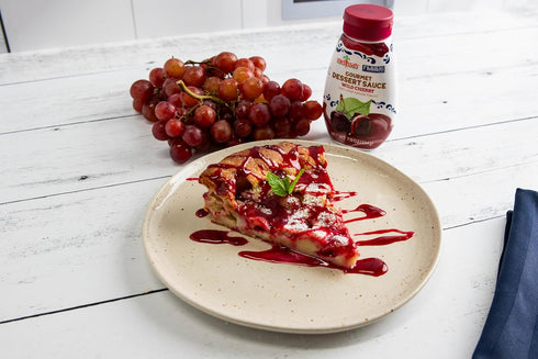 7.9oz Fabbri Gourmet Dessert Sauce, Wild Cherry flavor, Flavoring sauce for Ice Cream, Desserts and hot and cold