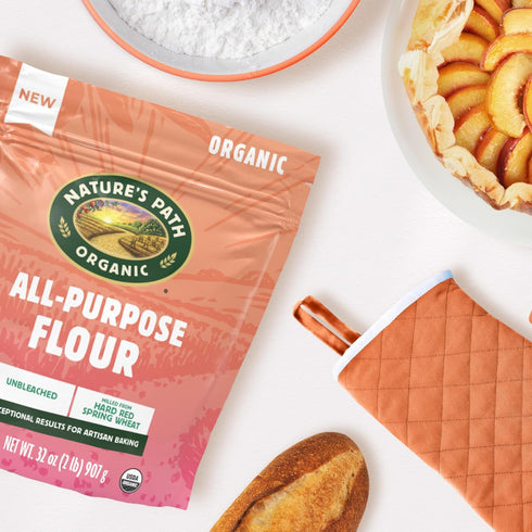 32 oz (Pack 4), Nature's Path Organic All-Purpose Flour, of Non-GMO