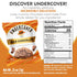 70-Count, Undercover Snacks Chocolate Quinoa Crisps - Milk Chocolate | Individually Wrapped Crisps | Gluten Free