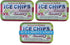 ICE CHIPS Xylitol Candy Tins, Sour Cherry Flavor, 3 Pack, 5.28 oz Total
