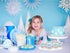 Frozen 24 Pack Snowflake Cookies in Individually Wrapped Snowfake Winter themed Theme Party Favors Bulk for Kids