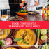 Flavor Temptations Beginner Seasoning Set: TIKKA MASALA, BUTTER CHICKEN, TANDOORI CHICKEN, BEEF VINDALOO Indian Food