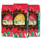 Crazy Cups Decaf Flavored Holiday Ground Coffee Variety Pack, Includes Decaffeinated Holiday