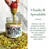 100% (7oz) Peppertux Farms Pistachio Butter - Natural Vegan Spread Pistachio Paste for Baking, Cake, Ice Cream, Cookie