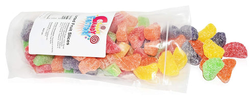 2.5 Lbs Sarah's Candy Factory Assorted Fruit Slice Candy in Resealable Bag
