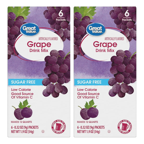Generic Drink Mix Bundle - 2 Pitcher Size Boxes with 6 Pitcher Packets