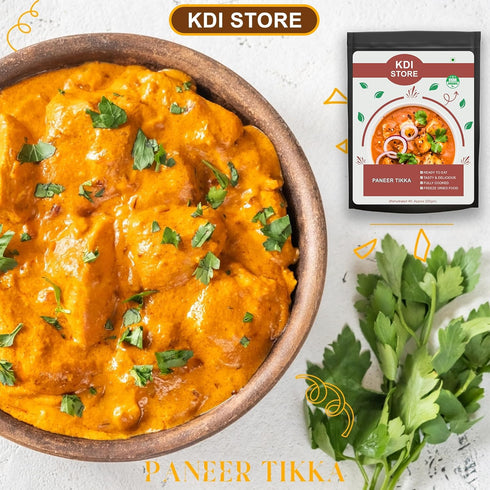 Store 75g KDI Paneer Bhurji, Ready to Eat Indian Cottage Cheese, USDA Organic, Freeze Dried, Fully Cooked