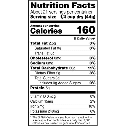 100% (2lb Tru Roots Whole Grain Quinoa Bag)