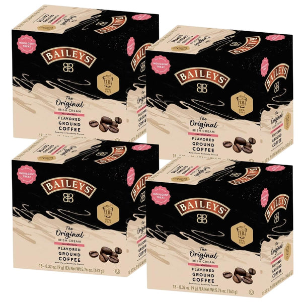 Bailey's Coffee, Original Irish Cream Flavored Single Serve Coffee Cups (for Keurig