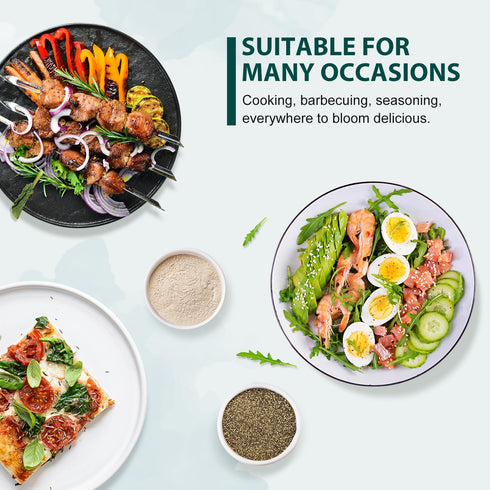 105g (3.7oz), Soeos Garlic Powder, Garlic Powder Seasoning, Additive Free, Non-GMO, Garlic Seasoning for Flavor