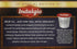 Indulgio 12-Count Cappuccino, Sweet & Salty Caramel, Single Serve Cup
