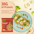 10-Pack (30g) 8 PackLow Konjac Jelly Pouch Drinkable Strawberry Flavor and High Protein Ramen Noodles Plain, Fat