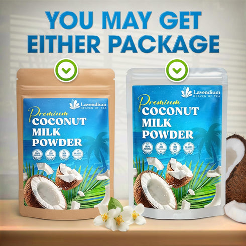 20oz (1.25 lbs) 100% Coconut Milk Powder, Natural, Unsweetened, Perfect for Cake, Coffee, Tea, Creamer Alternative, No