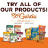 RW Garcia 5.5oz 6 Pack Organic Sweet Potato Crackers, Gluten Free, Boxes