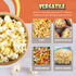 2 Pack White Cheddar Cheese Powder Premium Cheesy Popcorn Seasoning Gourmet Sprinkle Topping for Popcorn, Chips, Pasta
