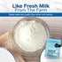 (48oz) Healthier Comforts Skim Milk Powder | Fat Free, Shelf Stable | Kosher, Gluten Free, Non-GMO, Hormone