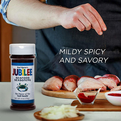 Butt Rub 24 oz Bad Byrons Jubilee Seafood Seasoning | Bold Gulf Coast Flavor | Perfect for Shrimp, Fish, Crab & More |