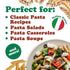 1.1 lb (Pack 6) Food to Live Organic Pennette Whole Wheat Pasta of Made in Italy. Pasta Integrale Bio. High Fiber