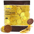Fruidles Gold Half-Dollar Milk Chocolate Coins Gelt, Made with Premium Belgian Chocolate,
