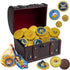 11 1.5oz (18 Pack) Fruidles St. Patrick's Chocolate Coins Pirates Theme - Made With Belgian Milk Chocolate - Coins Per
