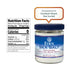 82 16 oz (1lb) Eden Sea Salt, Hand Harvested Portuguese, Triple Sea Water Washed, Fine Grind, Trace Minerals, Glass