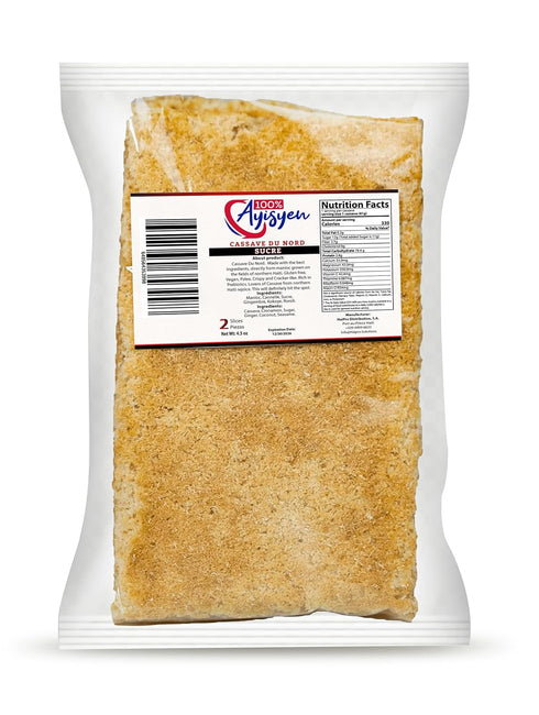 100% AYISYEN Haitian Cassava from Cap Haitian - Sugar/Sucre -