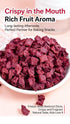 WEIJUEJIYI Froze-dried 3.17oz 90g, Beetroot Chunks / Single Ingredient, Made from Fresh Beets, Dehydrated Vegetables