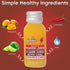 15PCS 2 oz B12, Immunity Feeju Mango Nectar Blend Shot fl Mango Puree, Grape, Lime Juice with Chili and Real Ginger