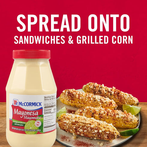 62.5 oz McCormick Mayonesa (Mayonnaise) with Lime Juice, fl