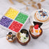 4.6oz Sprinkles for Cake Decorating, Red Pearl Sprinkles Mix for Ice Cream, Cupcake, Baking, Cookies, Cake toppings