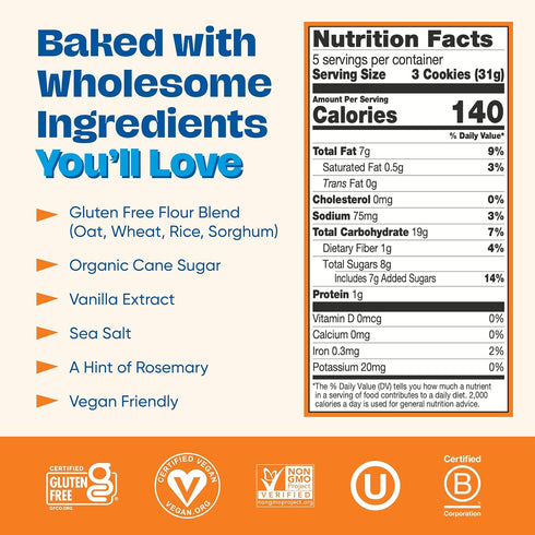 9 (3 Pack, 5.5 oz Gluten Free Partake Crunchy Ginger Snap - Vegan - Free From the Top Allergens Including Dairy, Wheat