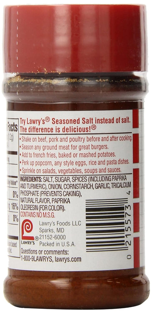 4-Ounce (Pack 12) Lawry's Seasoned Salt, Bottle