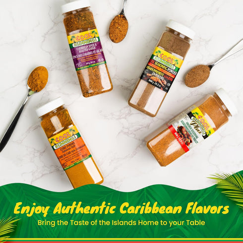 800g Cool Runnings Jerk Seasoning - Bold and Spicy Jamaican Style Seasoning for Marinating, Grilling, Baking